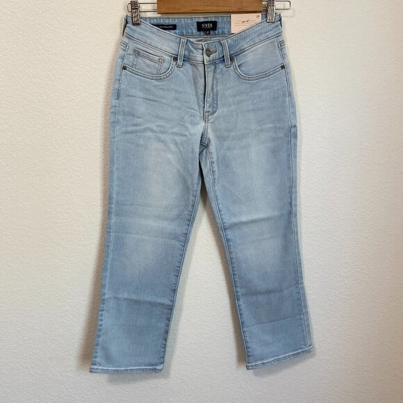NYDJ Denim - NYDJ Marilyn Straight Ankle Jeans in Brightside Size 2P NWT